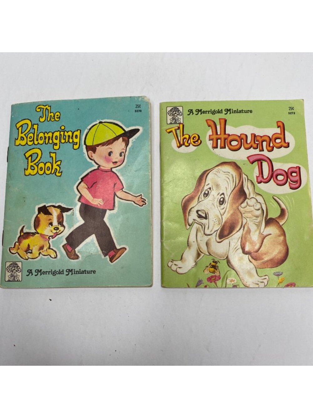 Merrigold Press The Belonging Book The Hound Dog Vintage Mini Books 1950s Kids